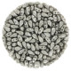 Czech DropDuo kralen 3x6mm Chalk white grey luster 03000/14449